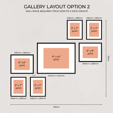 Load image into Gallery viewer, Gallery Wall - Centrepiece Collection | 7 Frame Set