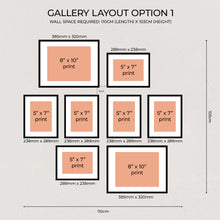 Load image into Gallery viewer, Gallery Wall - Masterpiece Collection | 8 Frame Set