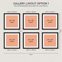 Load image into Gallery viewer, Gallery Wall - Signature Collection Storyline Gallery | 6 Frame Set