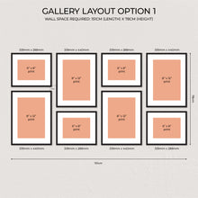 Load image into Gallery viewer, Gallery Wall - Signature Collection Balanced | 8 Frame Set
