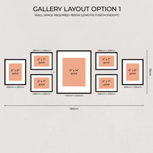 Load image into Gallery viewer, Gallery Wall - Centrepiece Collection | 7 Frame Set
