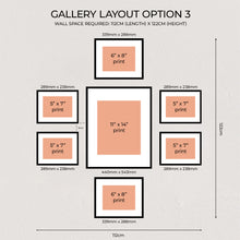 Load image into Gallery viewer, Gallery Wall - Centrepiece Collection | 7 Frame Set
