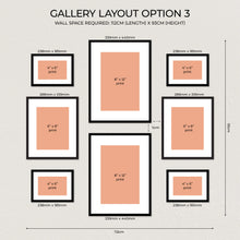 Load image into Gallery viewer, Gallery Wall - Signature Collection Memory Montage | 8 Frame Set
